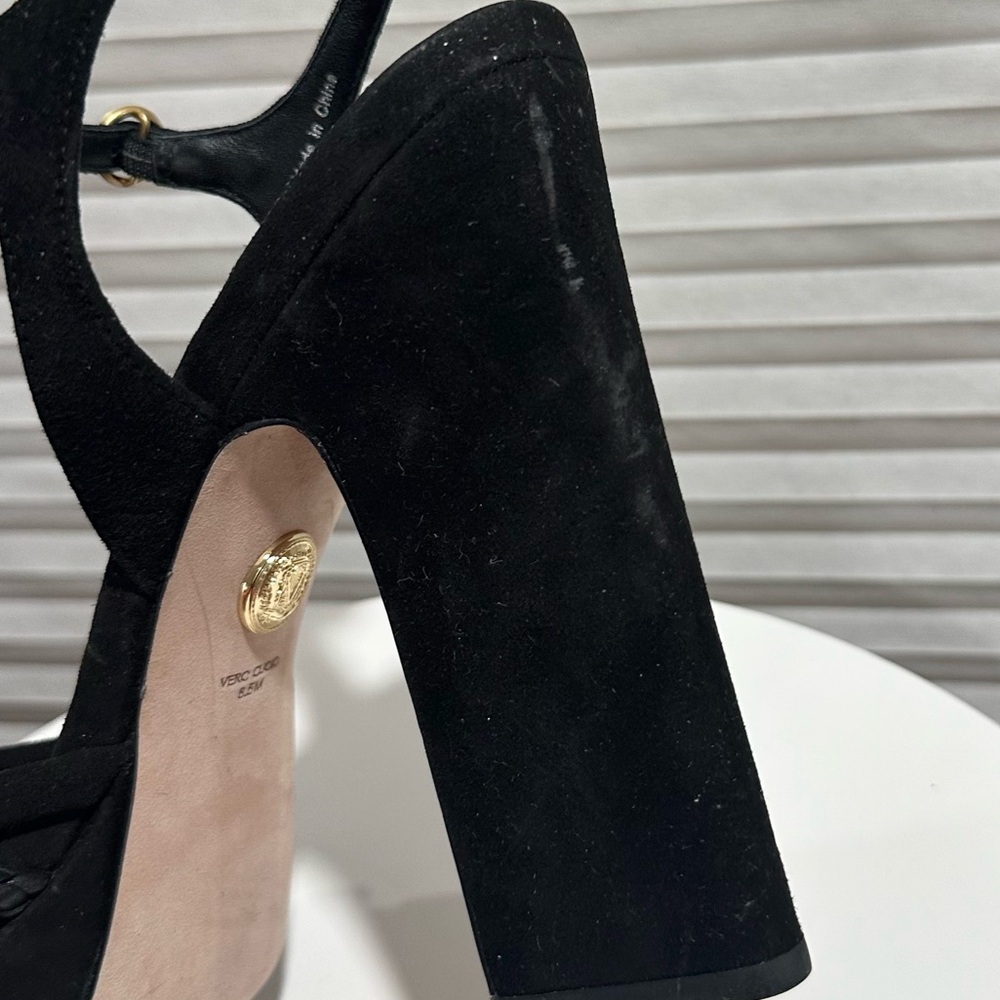 🌹VERONICA BEARD🌹 Flavia Platform Sandal Black Size: 8.5 - Picture 8 of 16